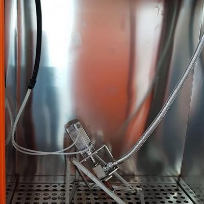 Stroje na čistenie filtrov DPF - interiér